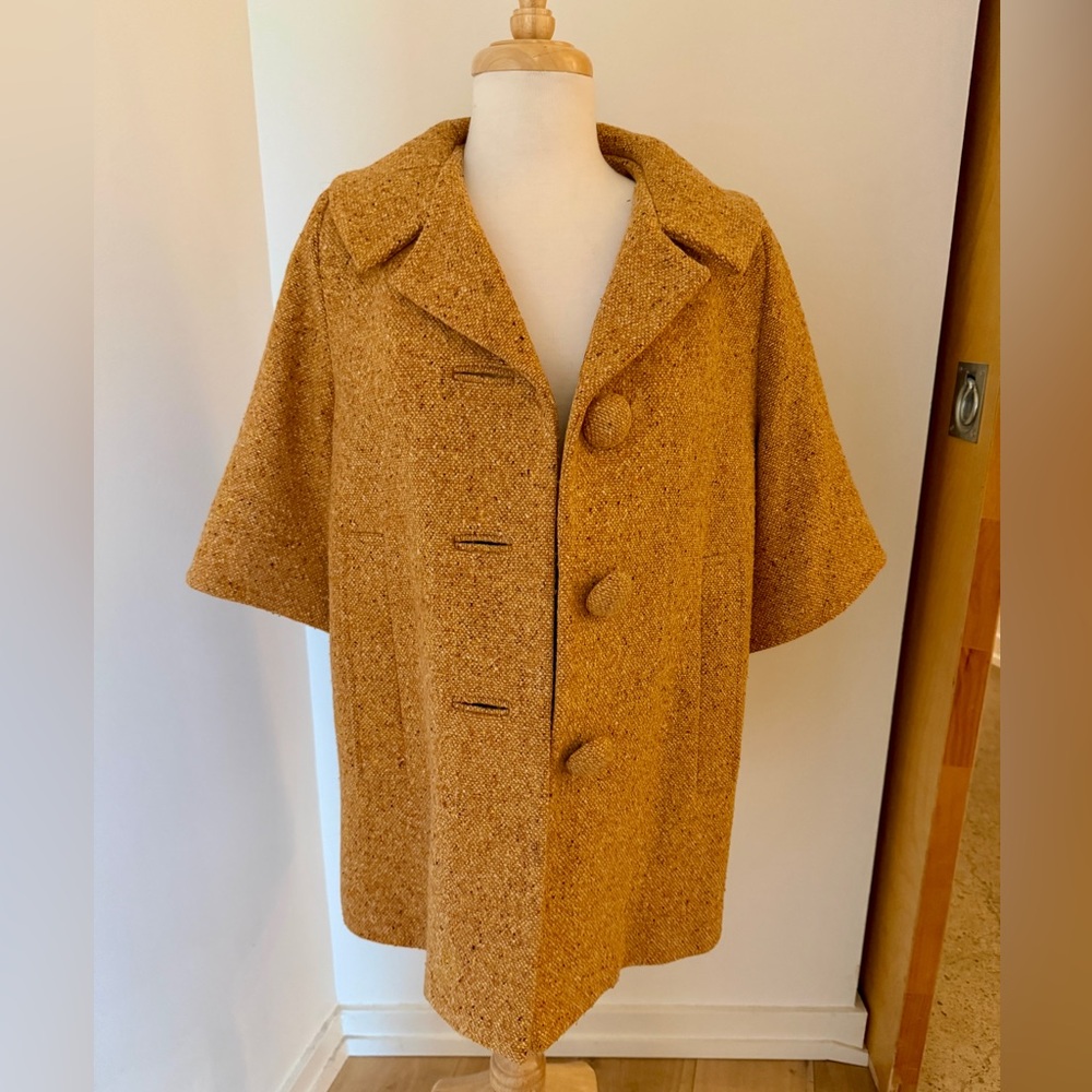 Smythe Tweed Pea Coat 👀